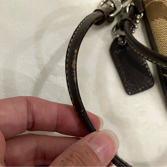 Coach Signature Wristlet - Picture 8 of 8